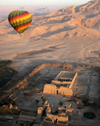 Hot Air Balloon Ride In Luxor, Egypt 